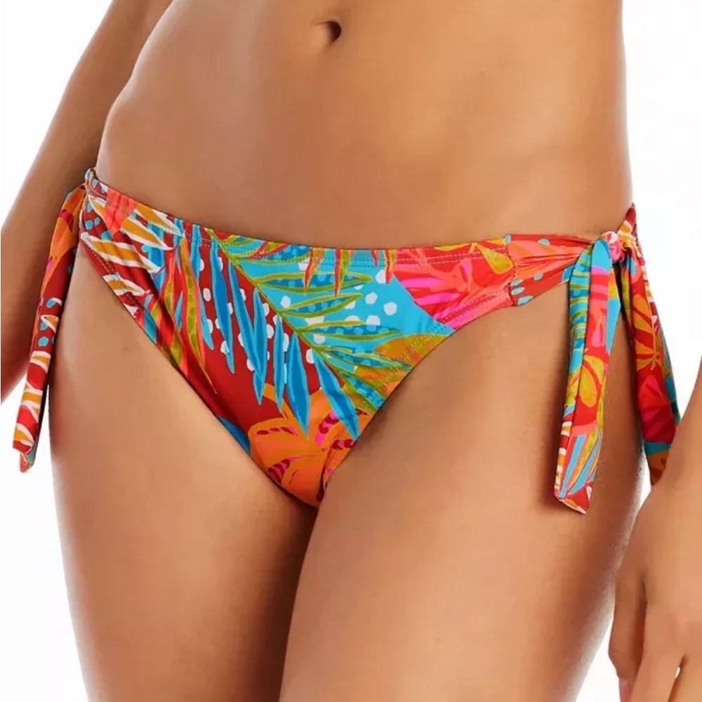 Bleu Rod Beattie The Heat Is on Tie Side Hipster Bikini Swim Bottom NEW